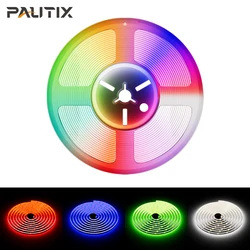 PAUTIX COB RGBW LED Strip DC12V/24V IP65 Waterproof Led strip Light 896 leds/m High Density Flexible Linear Dimmable Room Decor