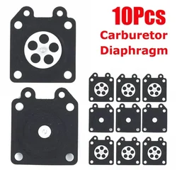 10Pcs Rubber Carburetor Repair SetChainsaw Carburetor Metering Diaphragm For 95-526 95-526-9 95-526-9-8 Car Assembly Gaskets Kit