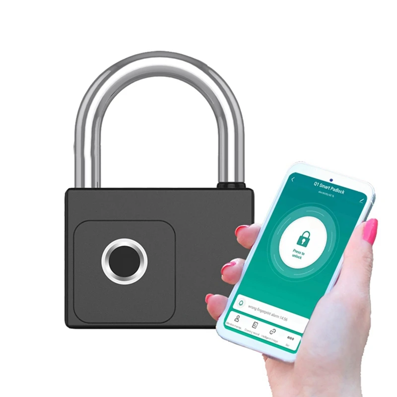 IP66 مقاوم للماء Tuya APP عن بعد قفل ذكي بصمة قفل الإلكترونية تستخدم على نطاق واسع 70X104X28 مللي متر