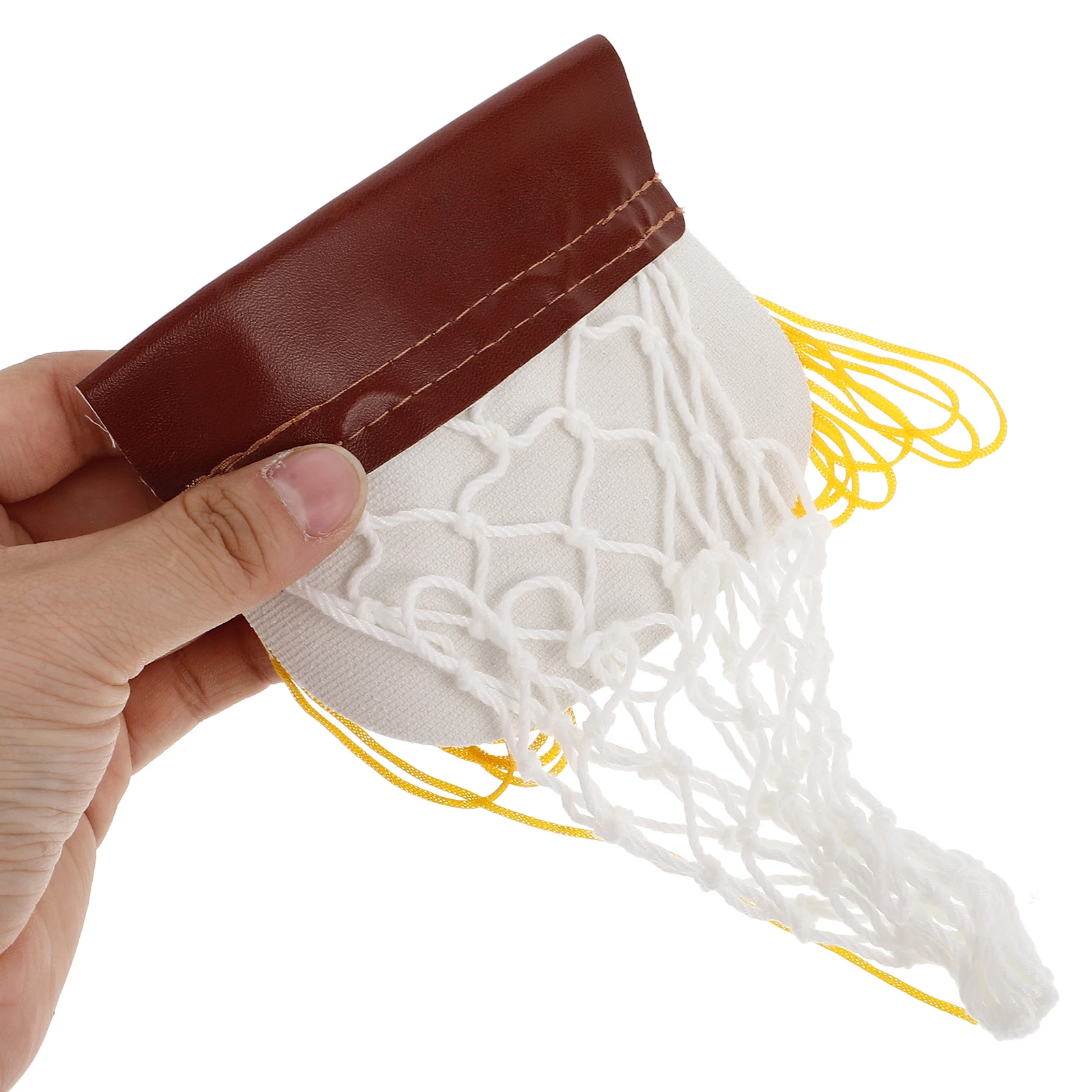 

6 Sets Pool Table Mesh Bag Mouth Billiard Basket Billiards PVC Rope Storage Pocket