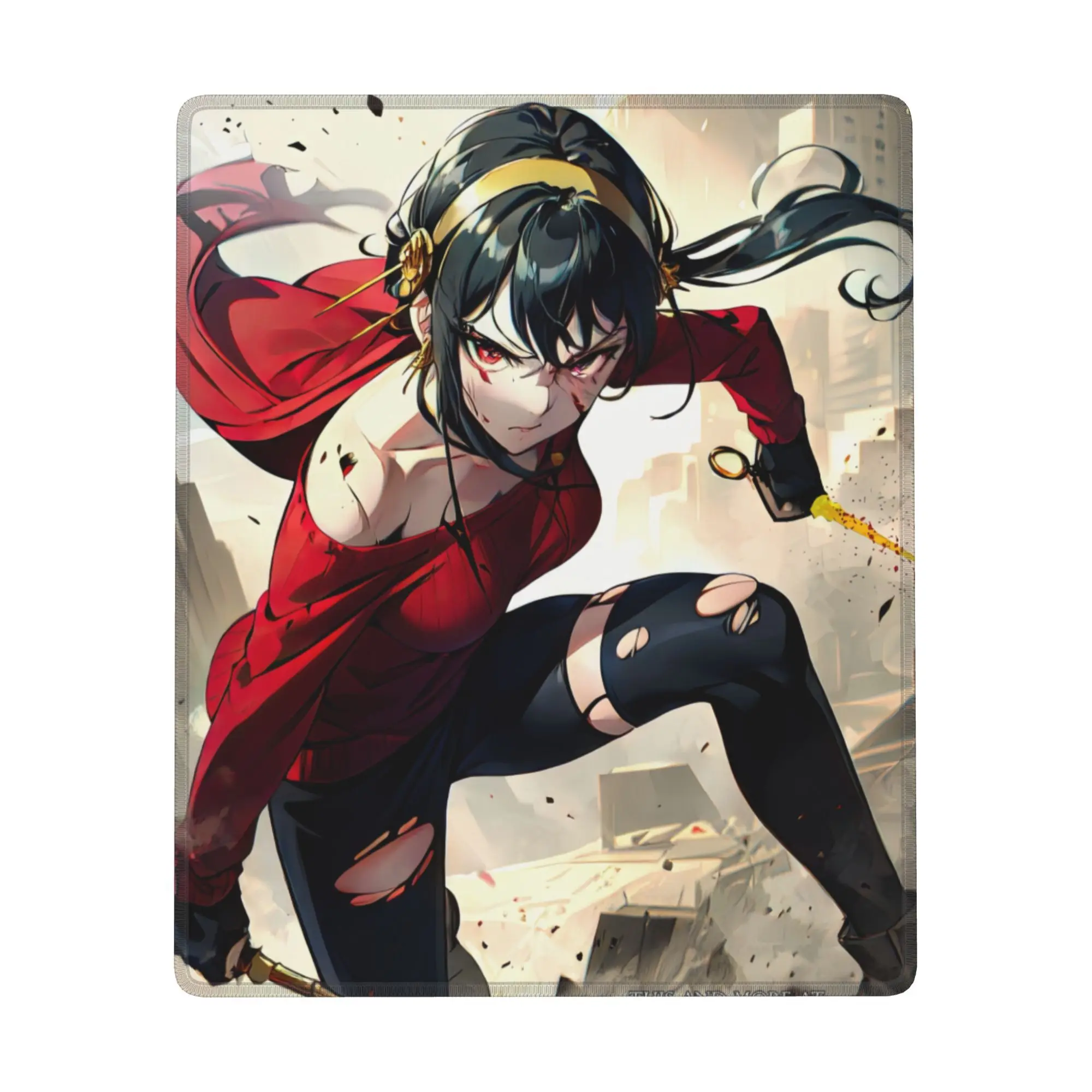 

SPY×FAMILY rubber mouse pad Non-Slip Desktop Leather Waterproof Anti-Scratch Easy To Clean Mat For PC Laptop Desktop