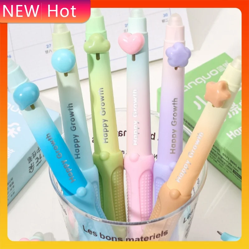 

Cute Cartoon Soft Grip Correction Posture St Neutral Pen Smooth Speed Drying 0.5mm Student Pen Stationery Learning Good Things