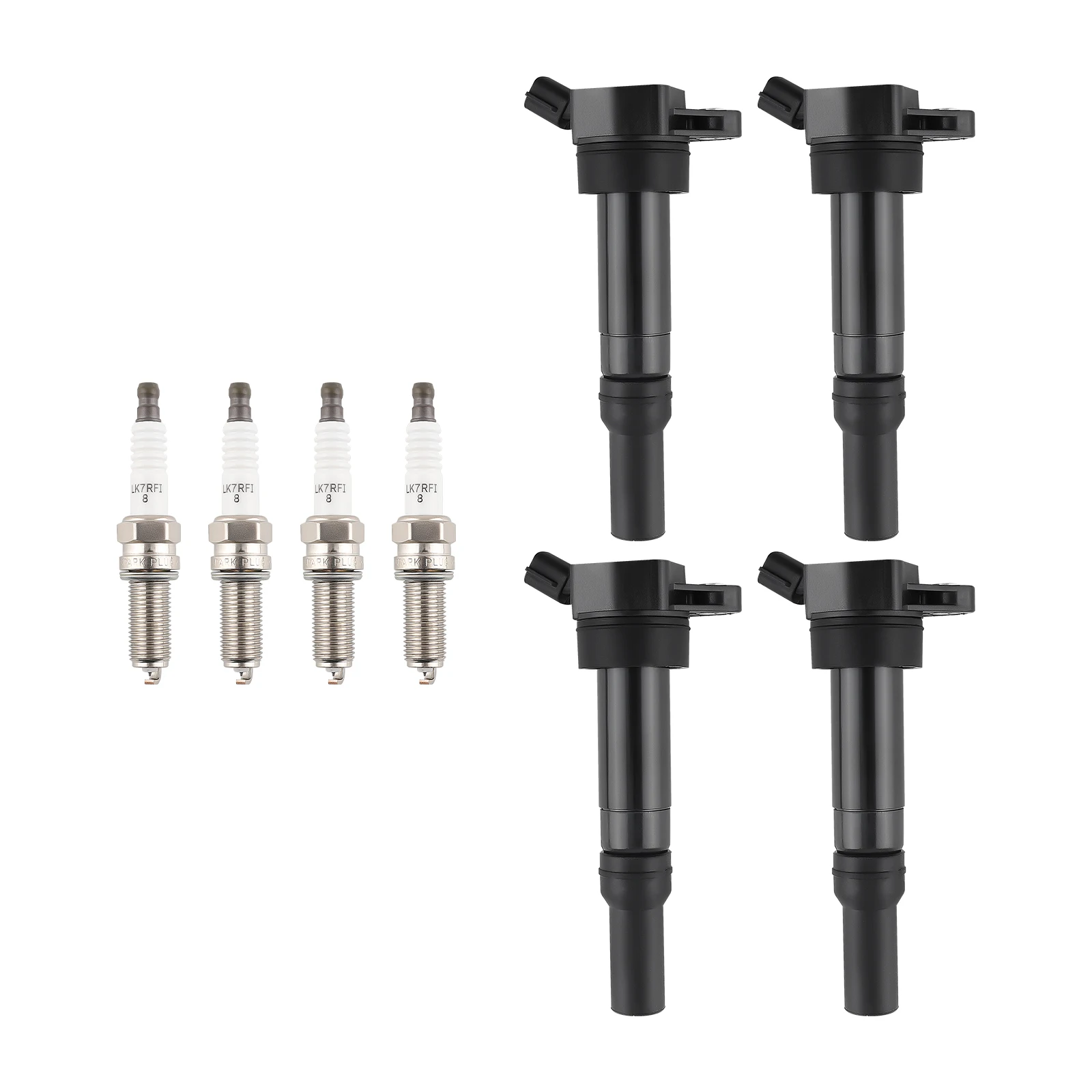 4 Ignition Coil & I…