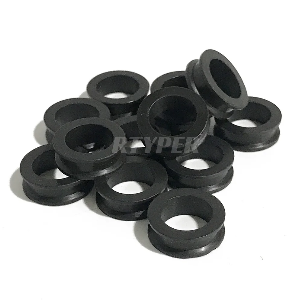 100 PCS Size 15*10*5.2mm W01331750021 2325020010 Fuel Injector Upper Rubber Seal 22008 For Toyota Previa Paseo