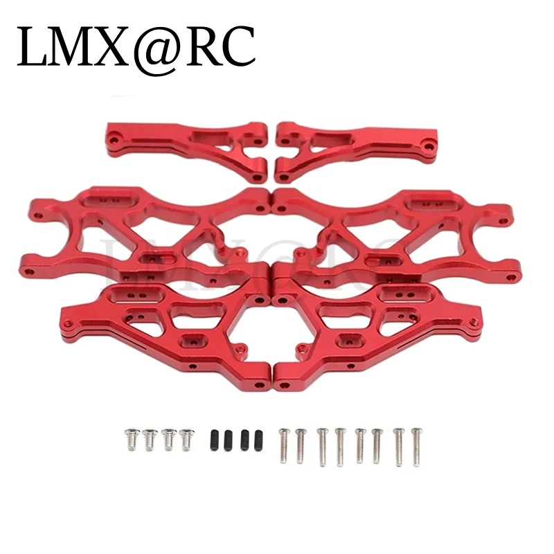 6-częściowy metalowy zestaw przednich i tylnych wahaczy do ARRMA 1/7 Infraction Limitless 6S 1/8 Typhon 6S RC Car Upgrade Parts