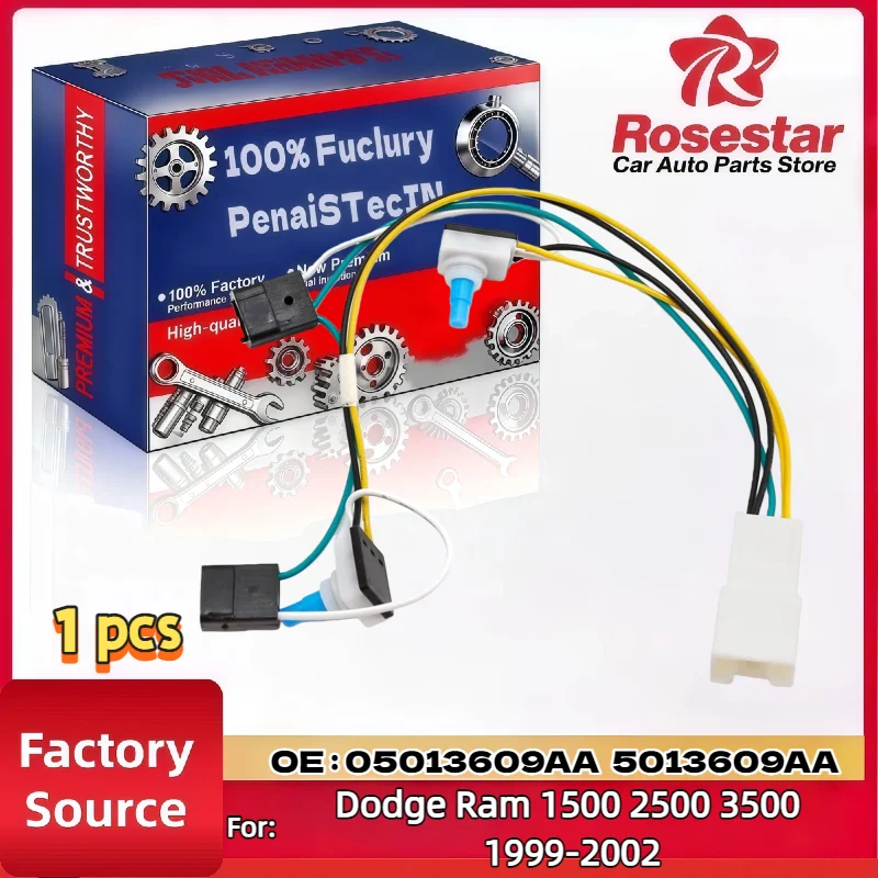 

Overhead Console Map Light Wiring Harness with Switches For Dodge Ram 1500 2500 3500 1999-2002, OEM 5013609AA