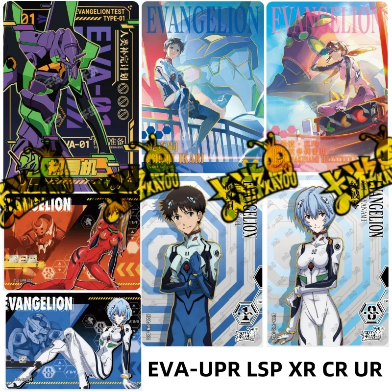 

KAYOU Genesi Evangelion Card Asuka Langley Soryu Ayanami Rei Ikari Shinji EVA Mech Beginning Collection Anime Card Original Box