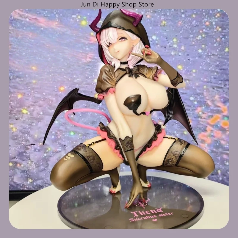 

Succubus Sister Tina Squatting Pose 20cm Anime Figure Statue Desktop Decoration Gift Collection​