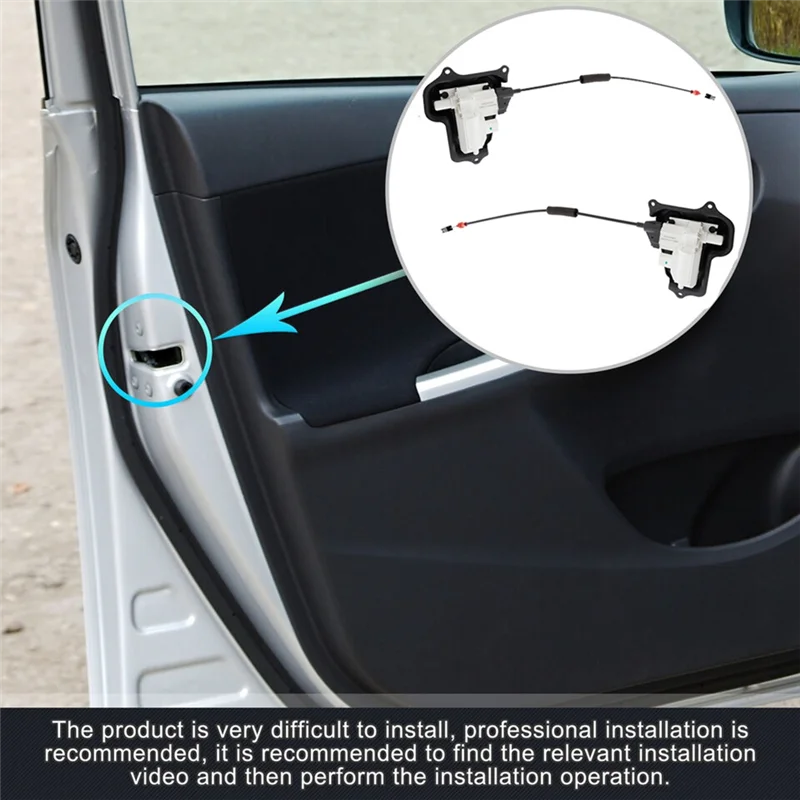 

High Quality 1Pair Car Door Lock Latch Actuator A1667600700 A1667600800 For Mercedes Benz W166 X166 GL350 GLS450 GLS550 2012-201