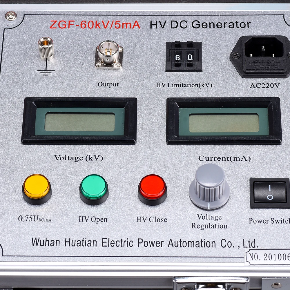 Direct Current High Voltage machine