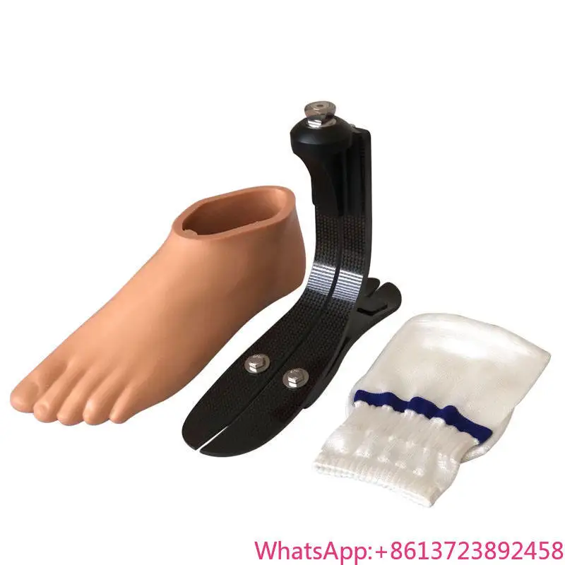 

Wonderfu Wonderful Carbon Fiber Elastic Foot Prosthesis Medical Orthotic Device Class II Lower Limbs 2-Year Warranty Portable