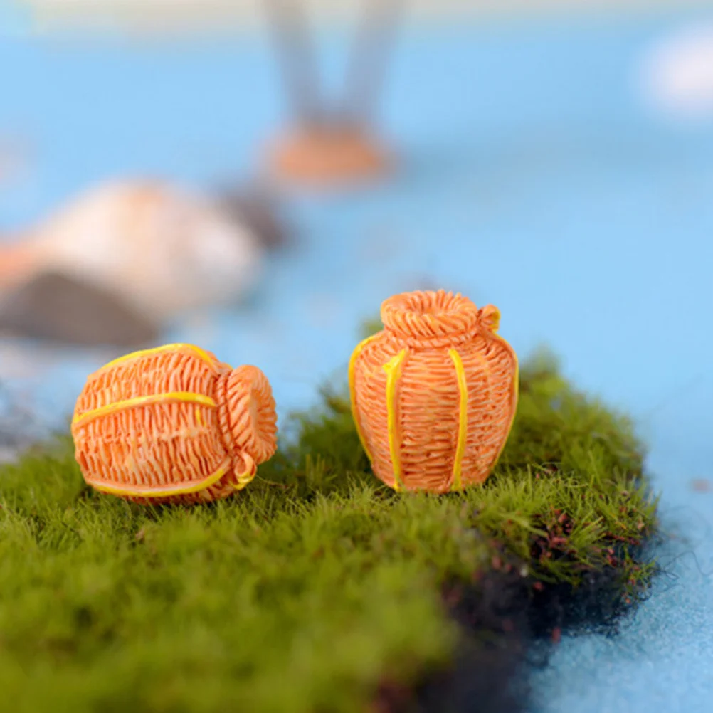 

8 Pcs Decorations Fish Tank Supply Decorative Aquarium Multi-function Ornament Resin Fake Adorable