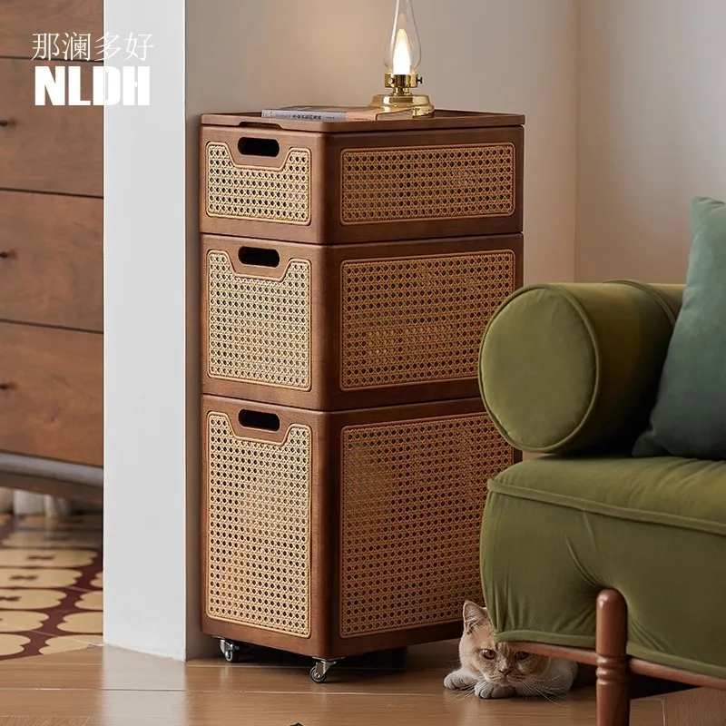 Household large capacity space-saving storage box for seasonal change Clothes and toys organizer