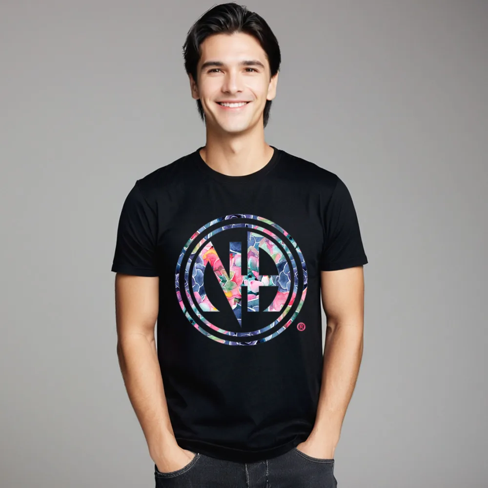 Cool NA Logo Narcotics Anonymous T Shirt Dad Casual Funny Tops Tees Short Sleeve Loose Print Tops T Shirt Crew Neck Cotton