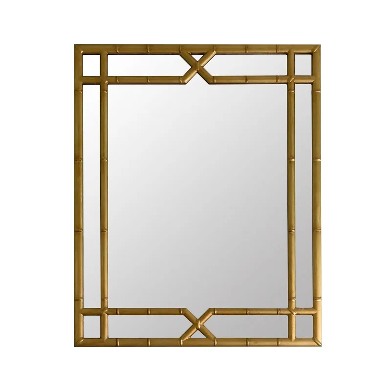 

Новое китайское зеркало для ванной комнаты Зеркало для ванной комнаты Настенное косметическое зеркало для унитаза Гардеробная в рамке умная