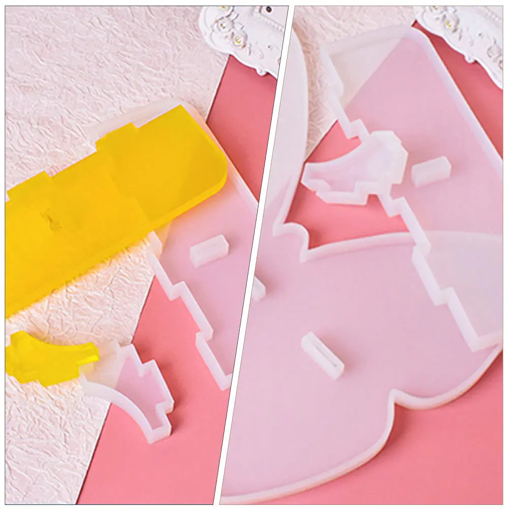 

1Set Butterfly Shape Storage Rack Mold Silicone DIY Craft Making Mold for Creative Crystal Epoxy Casting Kids Handmade Activity