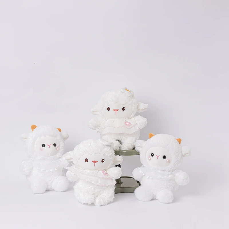 

20CM Super Cute Sheep Plush Dolls Kawaii Rabbit Alpaca Toys Stuffed Soft Animal Pillow Birthday Wedding Party Throw Toys