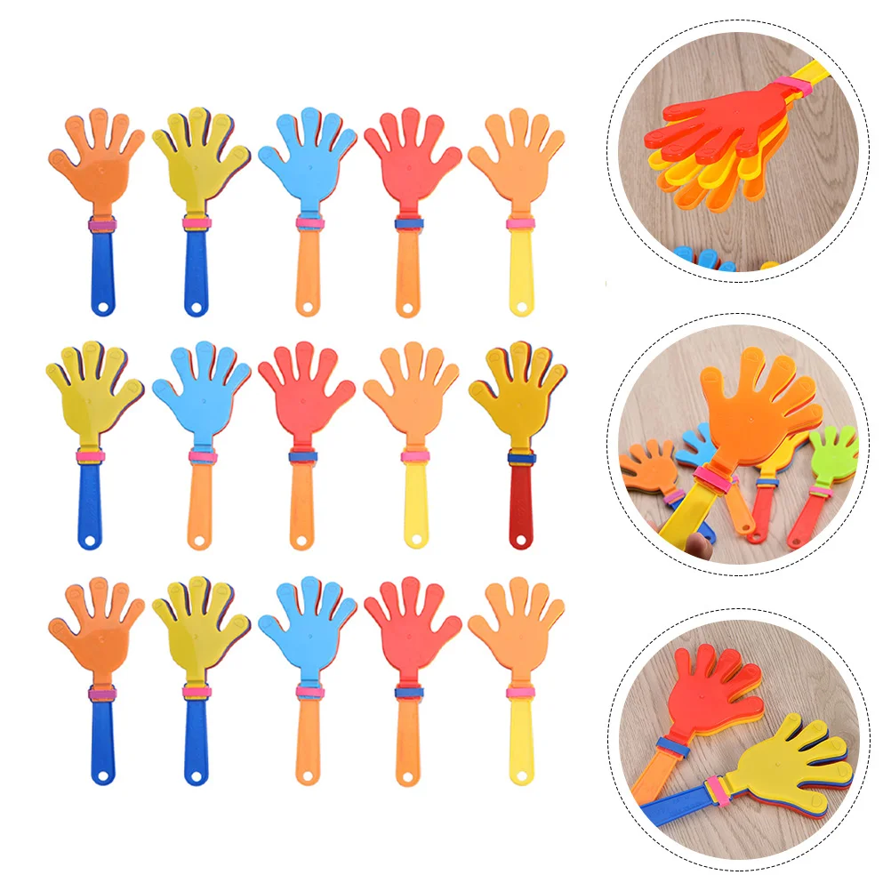 Hand Clappers Noisemakers Palm Children’s Toys Sound Making Abs Plastic Hands Clapping