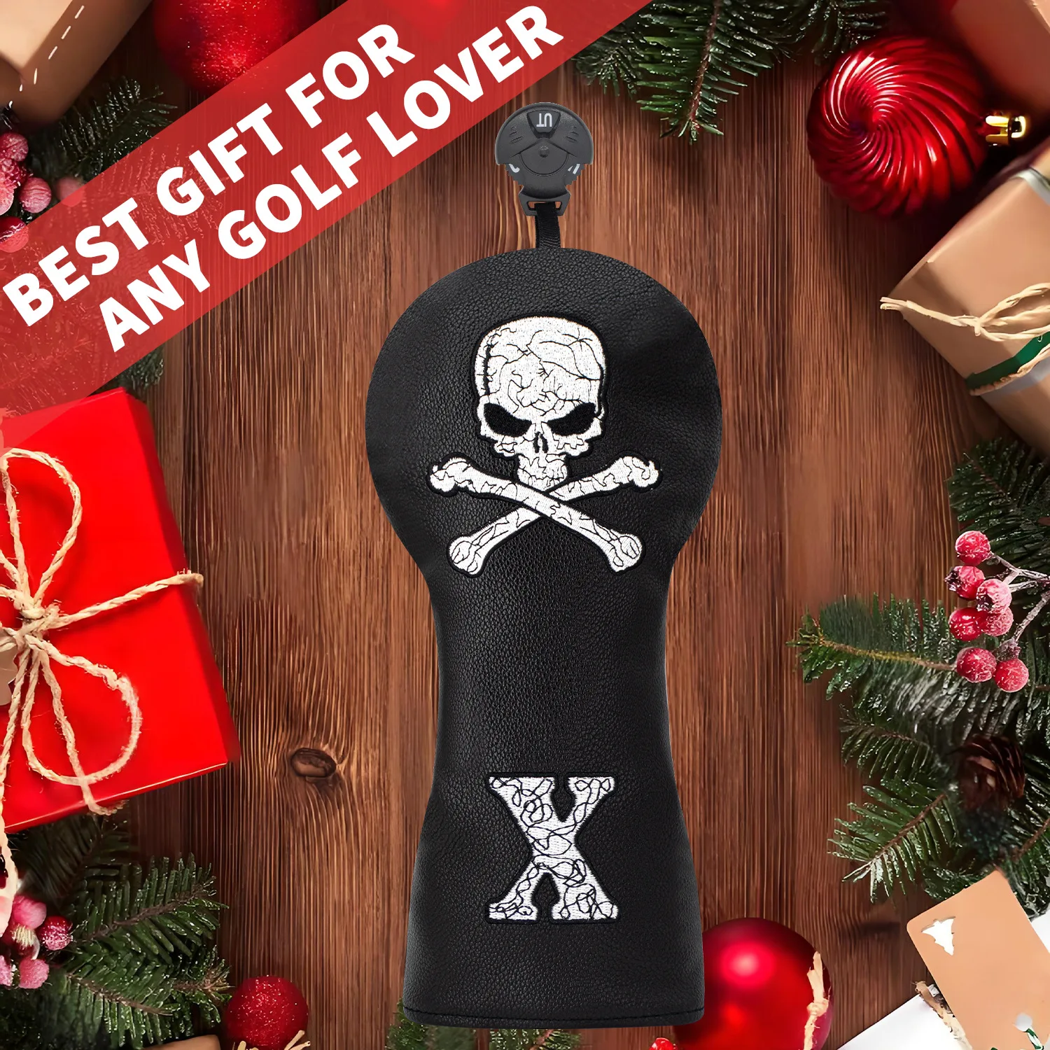 New Golf Wood Head Covers: Leather, Waterproof, Set for Driver, Fairway Woods, and UTs—Customized Complete Set of Golf Club