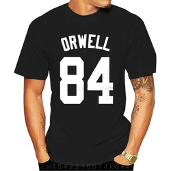 George Orwell 1984 Unisex T-shirt High Quality Printed 100% Cotton European Size XS-5XL Tee Shirts