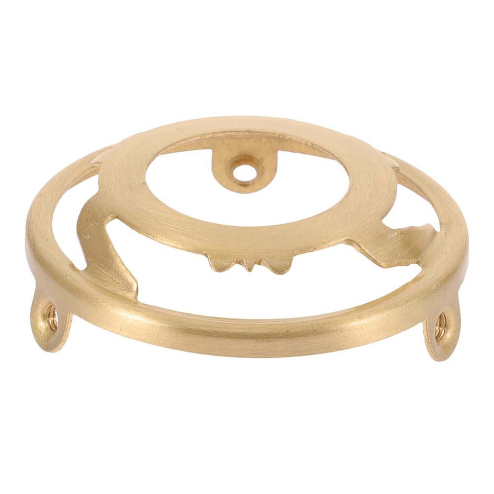 

Pure Copper Lamp Holder E14 Socket Shade Clip Replacement Parts Lampshade Adapter Ring Hardware Accessories Sturdy Design