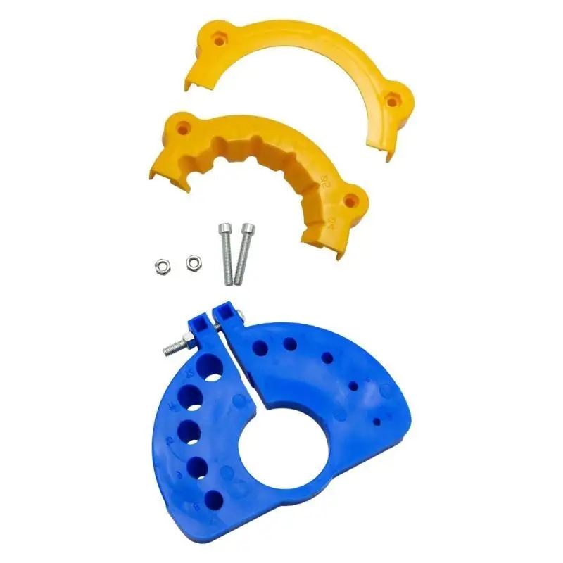 

R9UF 2Pcs Multifunctional Drill Bit Sharpener Grinding Attachment 3-12mm for DIY Enthusiasts and Professional Woodworkers