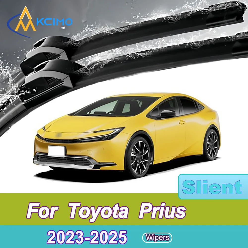 

2 pcs Quiet Beam Wiper Blades for Toyota Prius XW60 2023-2025 Silent Windshield Wipers with Quick Installation