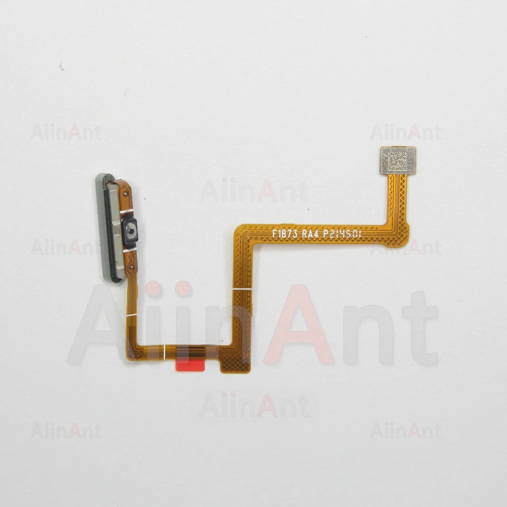 Side Power Button Touch ID Finger Scanner Fingerprint Sensor Flex Cable For Xiaomi Redmi K50 Gaming Pro For Poco F4 GT Parts