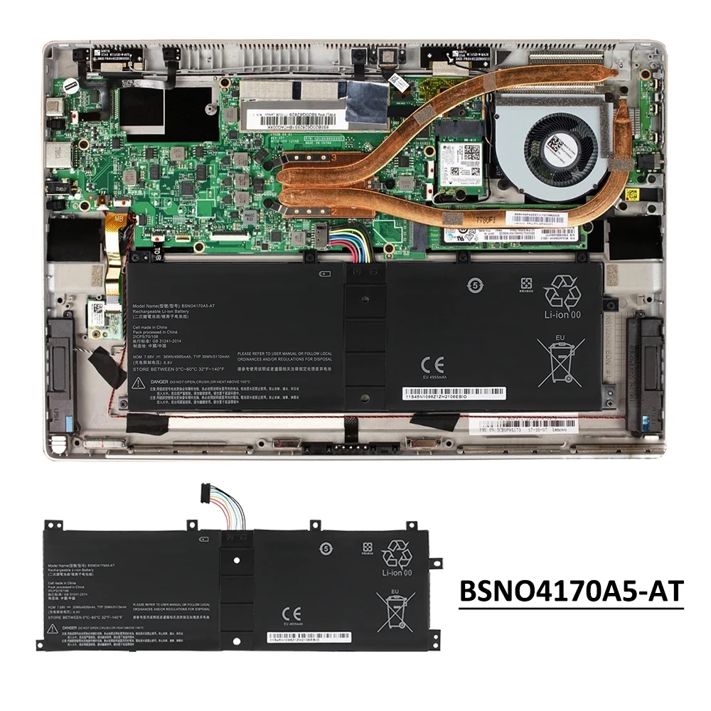 KingSener 39Wh Laptop Battery for Lenovo Miix 510-12ISK