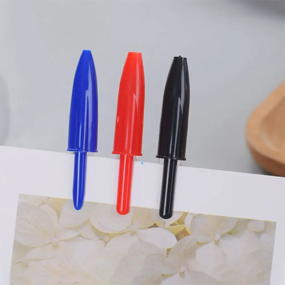 1mm Ballpoint Pen Ball Point Pens Kids School Office Supplies Longlasting 3Colors 5/10PCS