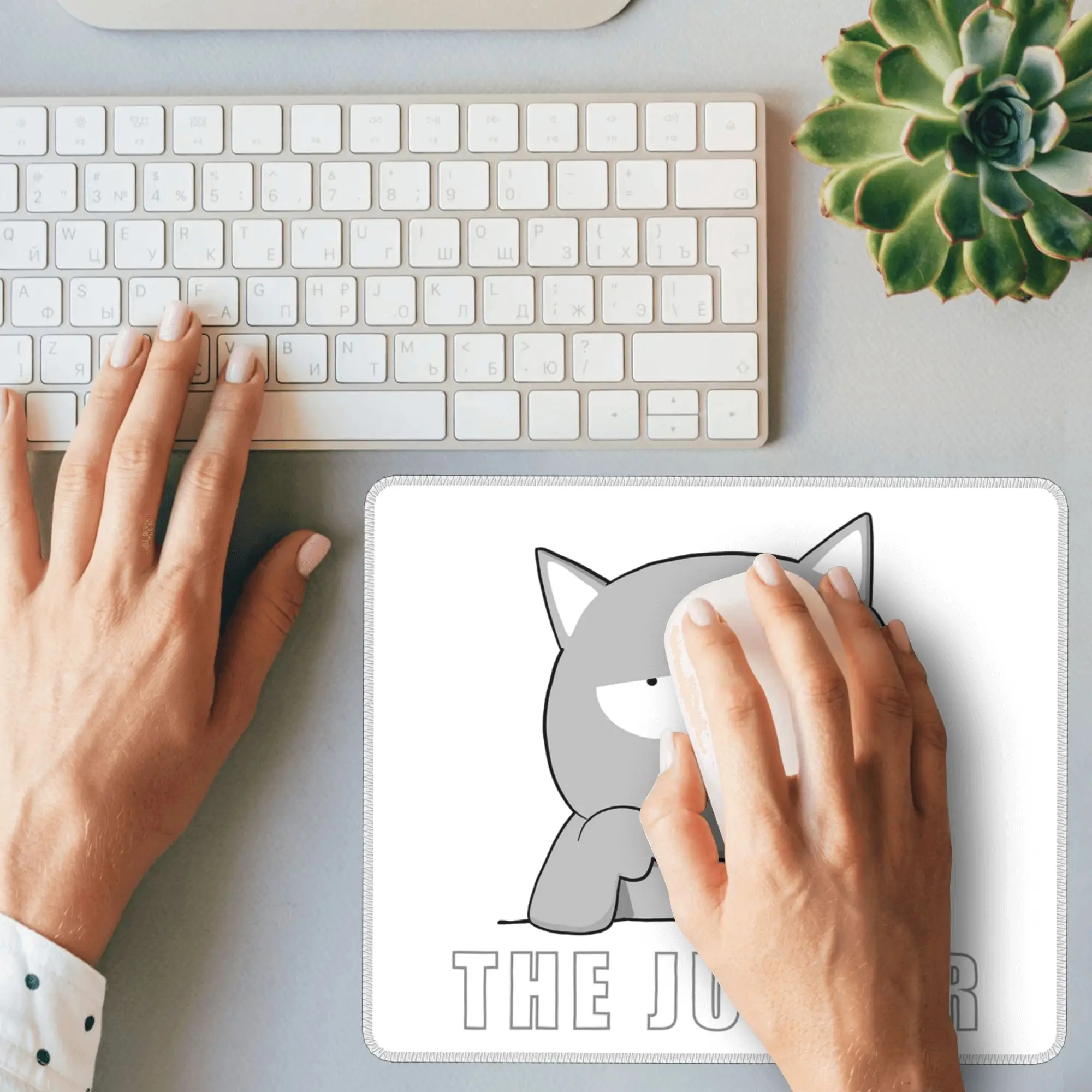 

The judger Mouse Pad Computer Keyboard Mouse Mat Gamer PC Laptop Desk Mat Office Accessories Table Mats