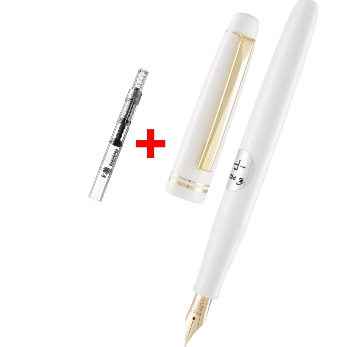 Neue PILOT 78g Transparent 78g + 22k Goldene Original Iridium Brunnen Stift Studenten Üben Kalligraphie Ef F M spitze Tinte Patrone