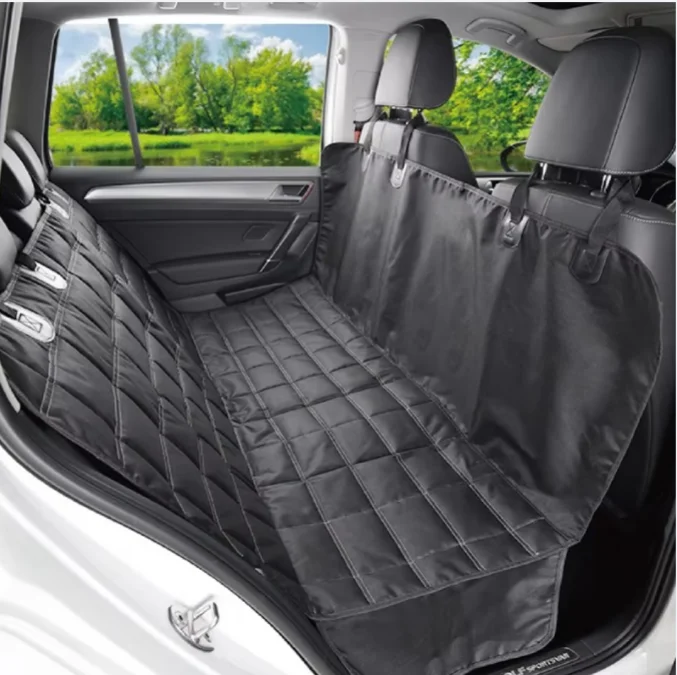

OEM Car Cover for Dog Car Seat Cover Car Back Seat Cover for Pets Non-Slip and Scratch-Resistant 135 x 148 cm Blackcustom