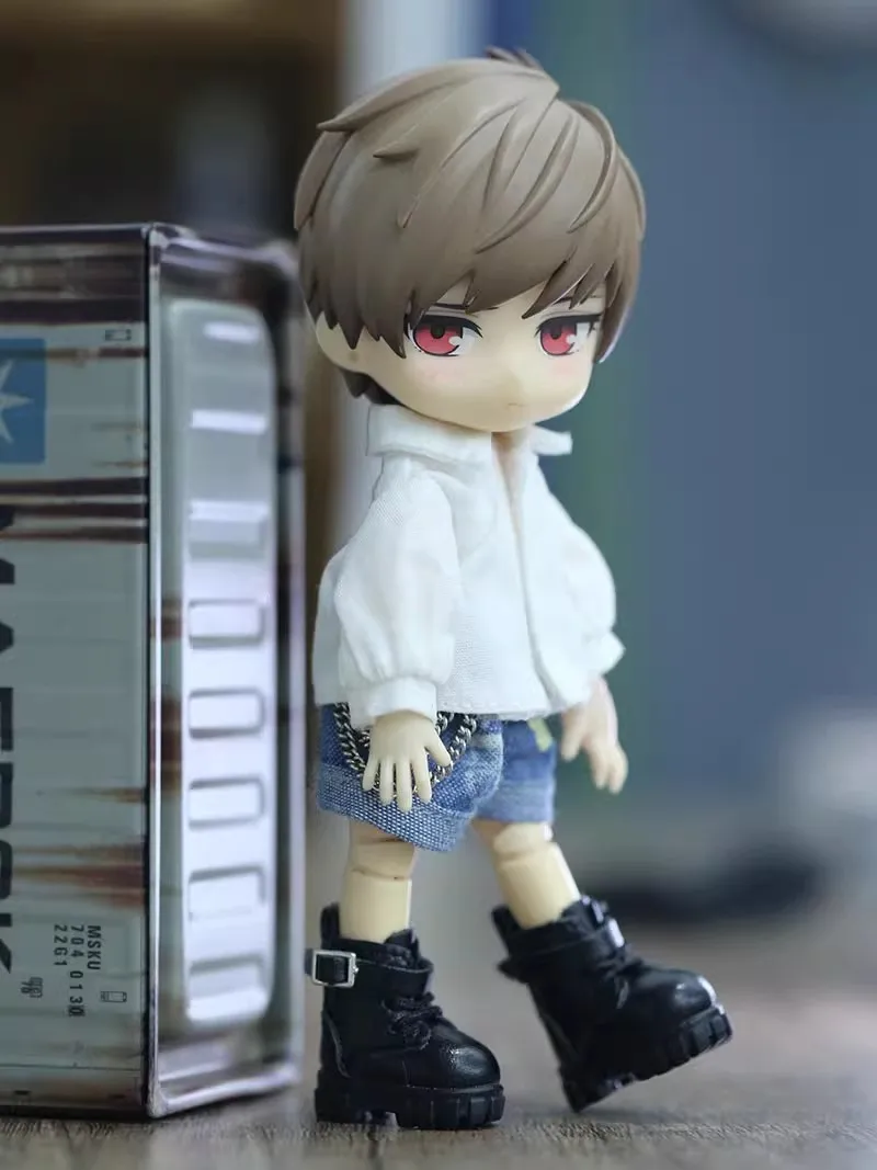 

Snail 1/12 12 Points OB11 Shoes Trendy High-top Boots Model Accessories Ashi 2.0 P9 P10 UFDOLL Body In Stock