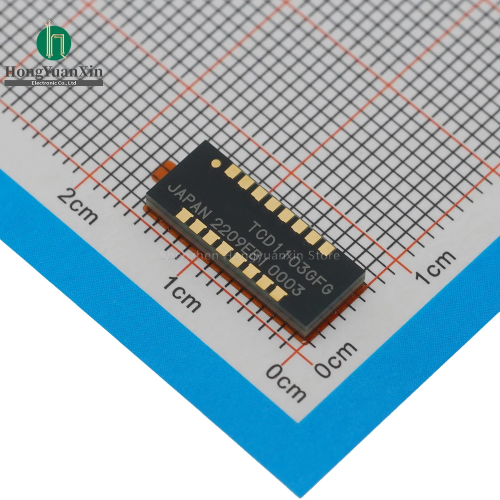 Original TCD1103GFG GLCC-16 High Sensitivity Low Voltage Linear CCD Image Sensor Only 3.0V Drive (MIN.)