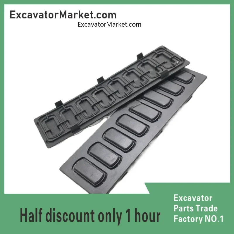 

For E307/312/320c/d Instrument Surface Cover Button Strip Decoration Button Board Excavator Accessories High Quality