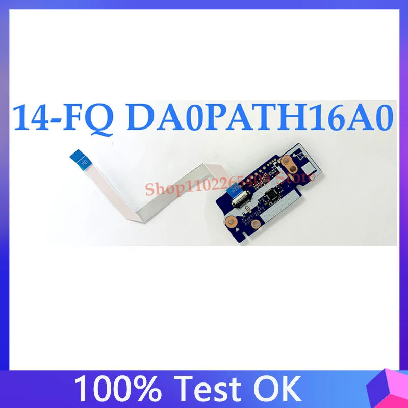 

DA0PATH16A0 For HP 14-DQ 14-FQ 14S-DR 14-FQ0013DX 14-DQ0005TG Laptop SD Power Button Board 100% Full Working Well