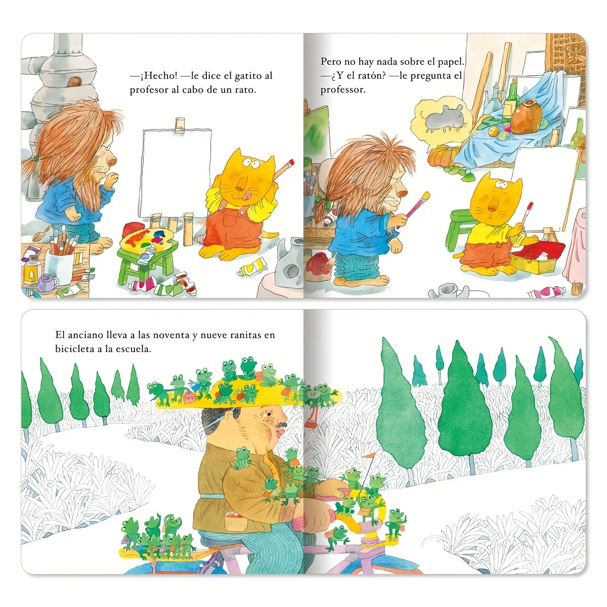Set of 10 Spanish Children's Books "¿Qué ha sido eso?" - 8 Pages Each