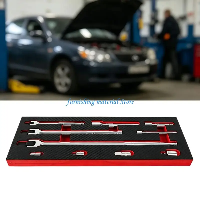Y5GD 10 In 1 Alloy Steel Socket Adapter Set With Corrosion Resistant Finish Tool
