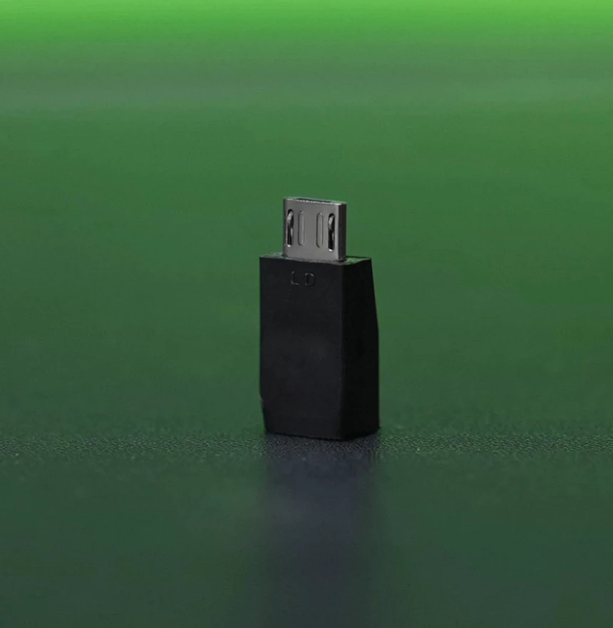 Cable de carga USB micro a adaptador USB-C para ratón inalámbrico para juegos Razer DeathAdder v2 Pro, Basilisk y Razer Viper Ultimate