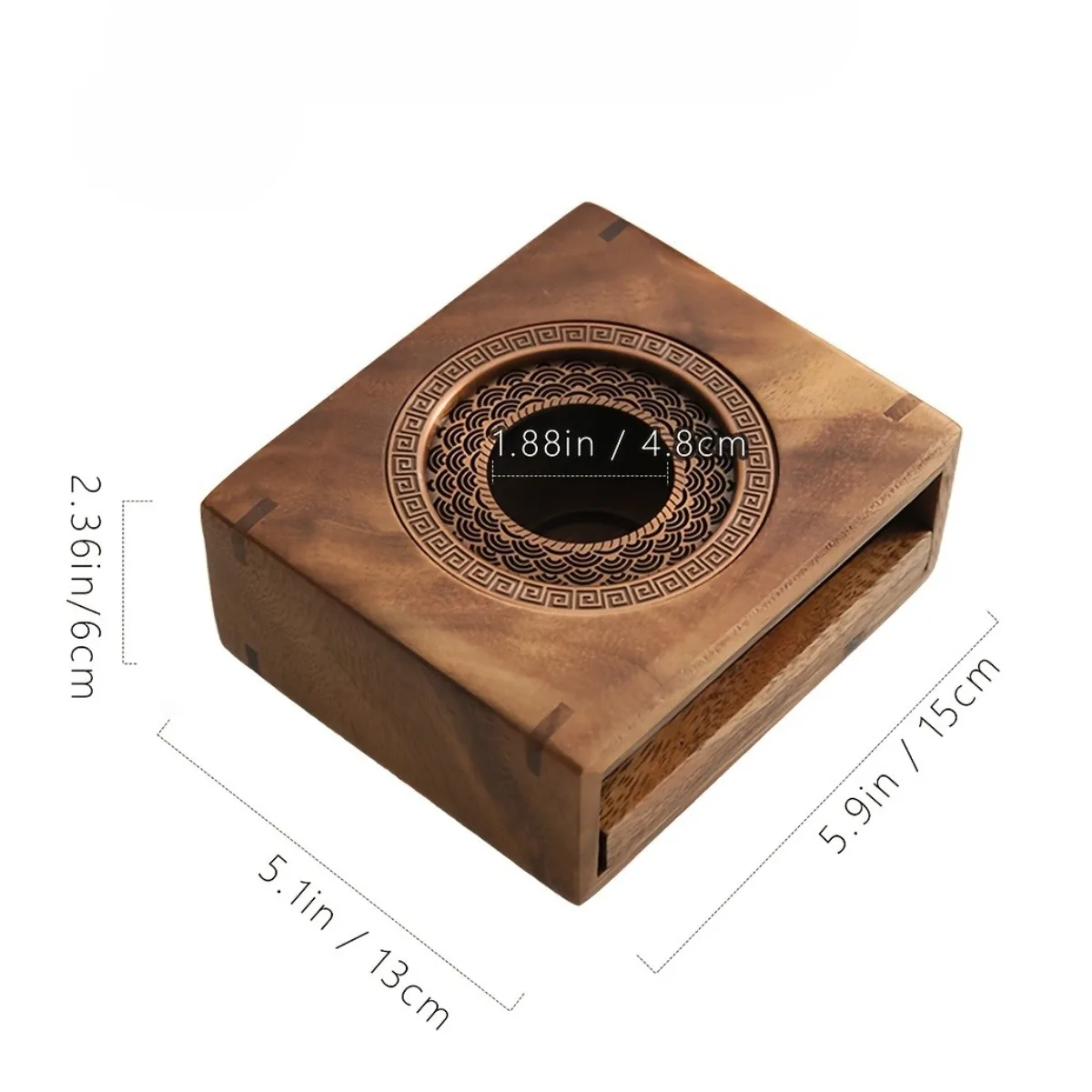 Image 7: Réchauffeur de thé portable, base chauffante, mini-réchaud, chauffe-bougie non électrique, réchauffeur de théière, chauffe-plat de table, outil de service du thé