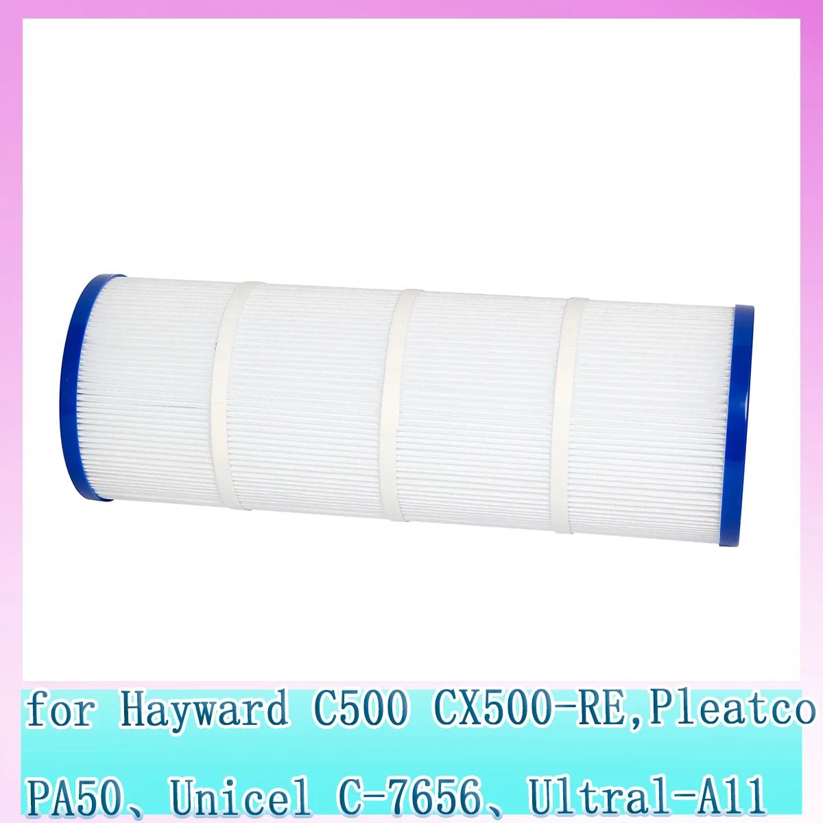 Compatible avec Hayward C500, CX500-RE, PA50, Ultral-A11, PP-A11, Unicel C-7656, Filbur FC-1240, FC-0625, FC-0620. Remplacez le filtre.