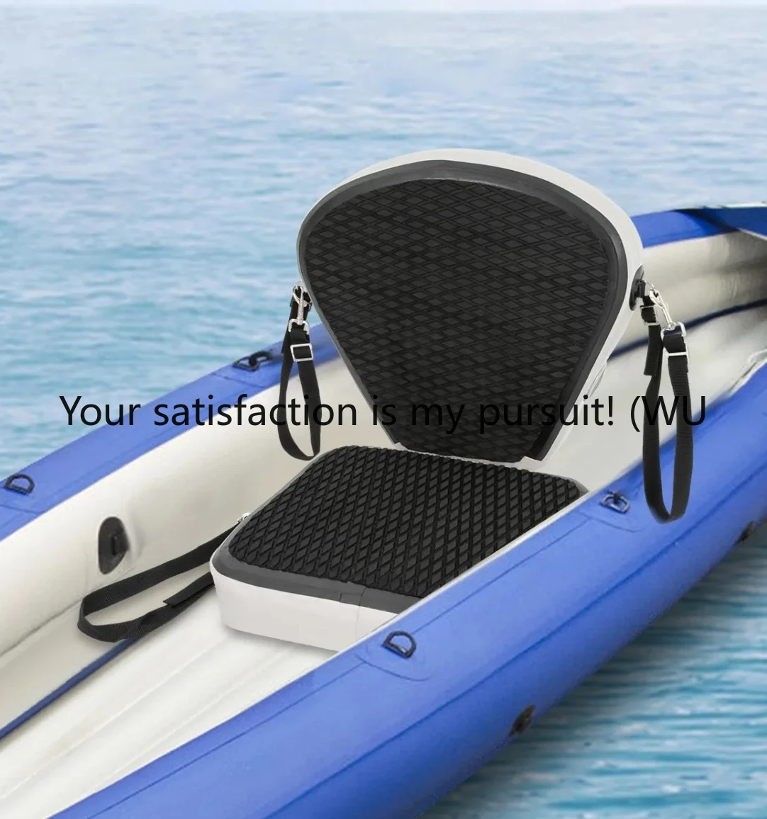 

[Kayak Seat] 1 Kayak Seat w/ 304 Stainless Hooks - Water Activities - Comfortable Universal Fit Easy Install