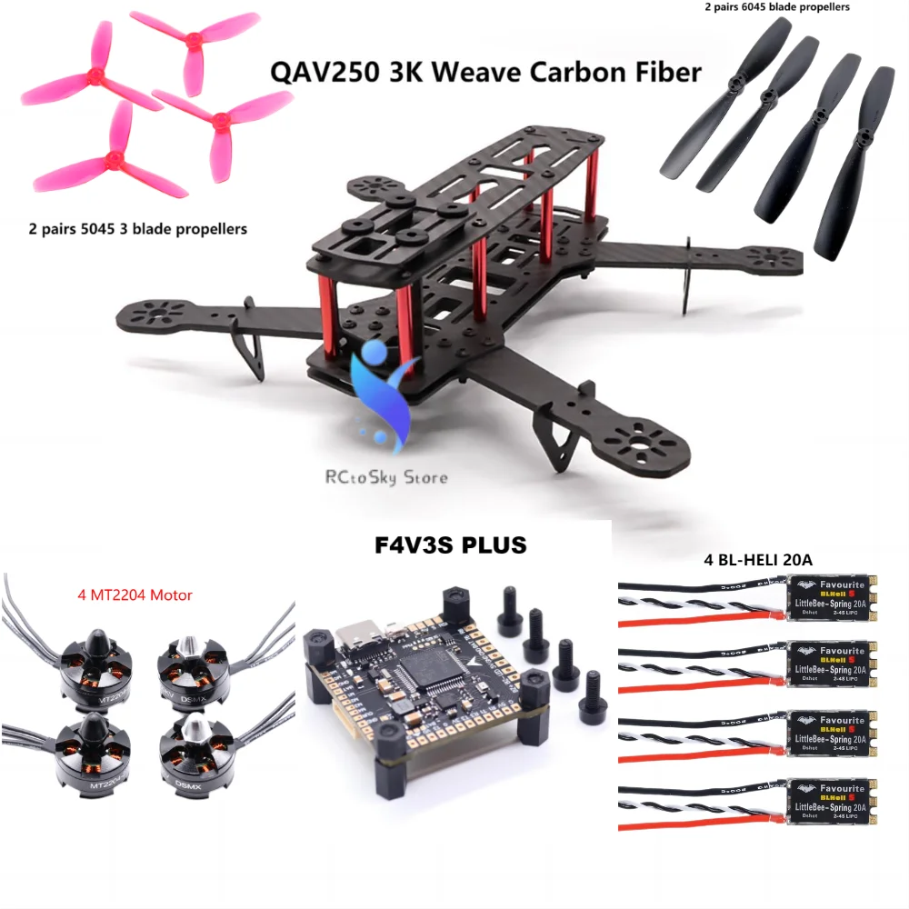 

F4V3S F4 V3 V3S PLUS Flight Controller Built-in Barometer OSD 5V 9V Dual Output for RC FPV Racing Drone Betaflight INAV