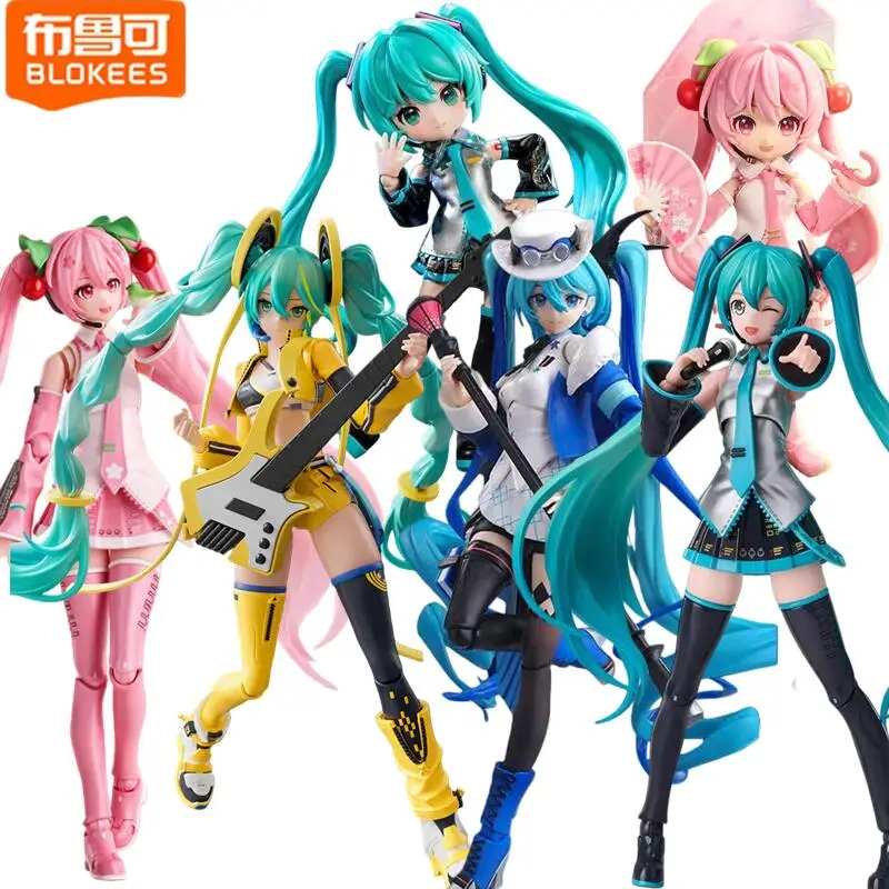 original-blokees-hatsune-miku-action-figure-sakura-miku-assembled-model-pvc-movable-doll-anime-collection-toy-birthday-gift