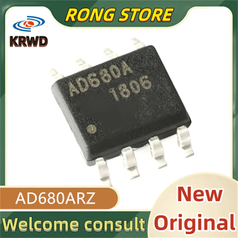 2PCS AD680A New and original AD680ARZ AD680AR AD680 680ARZ SOP-8