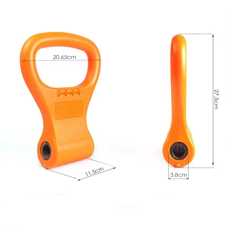 Kettlebell Clip Grip Handle Dumbbell Conversion Adapter Weightlifting Grip
