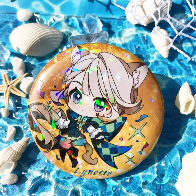 Брошь в стиле аниме