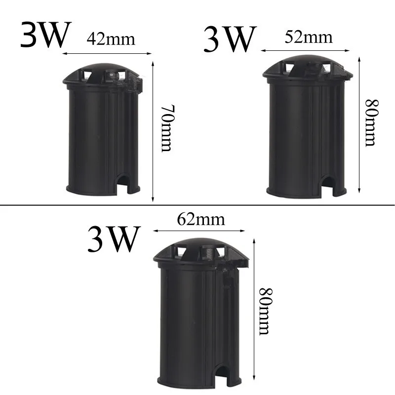 3W LED IP67 Underground Lamp Garden Path Floor Outdoor Buried Yard ground Lighting 1/2/3/4 side Landscape Light AC85-265V DC12V