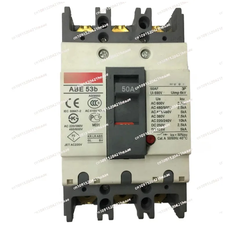 Suitable for original ABE53B 3P 50A electric air switch molded case circuit breaker